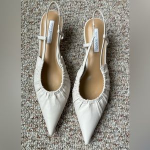 Tony Bianco slingback Kimchi heel in Dove Napa